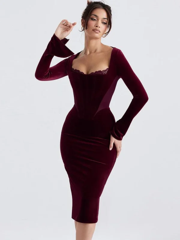 Vestido Midi Vivienne - Imagem 4