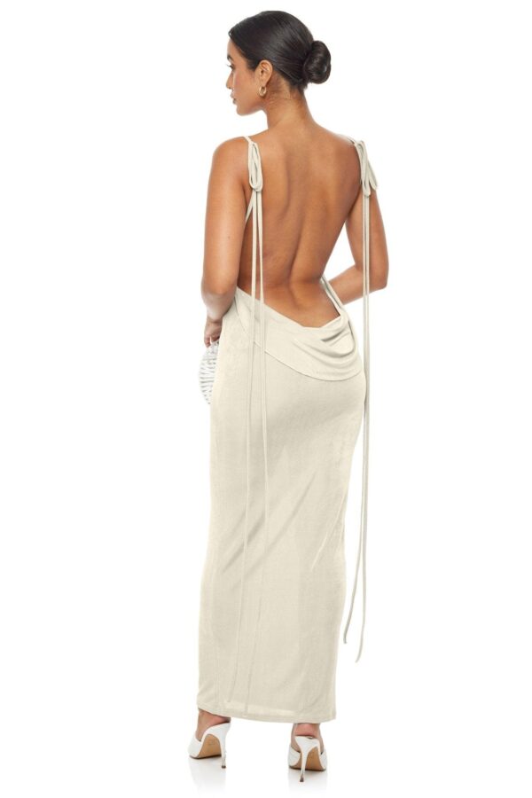 Vestido Longo Cream - Imagem 3